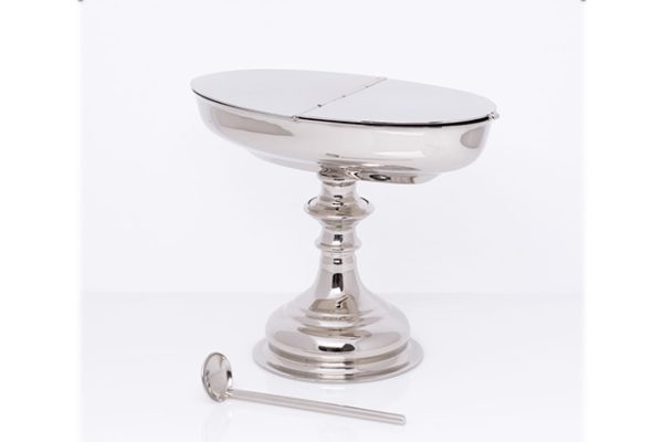 Silver Incense Boat