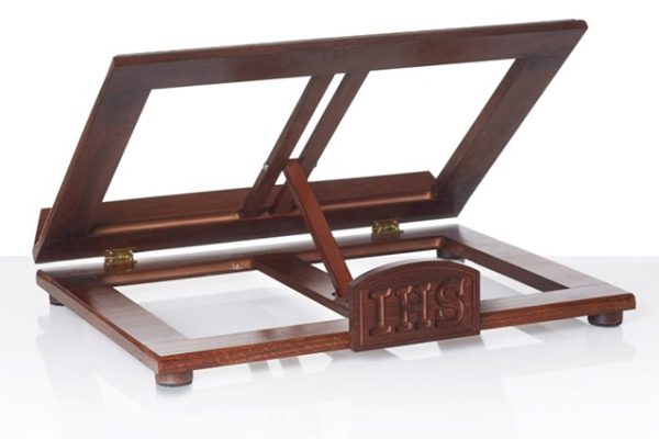 Wooden Bookstand IHS